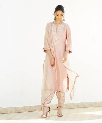 Dusty Pink Salwar Set 8