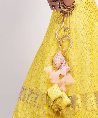 yellow maize lehenga 6