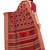 CLASSICATE from the house of The Chennai Silks Red Printed Gadwal Pure cotton Saree With Running Blouse