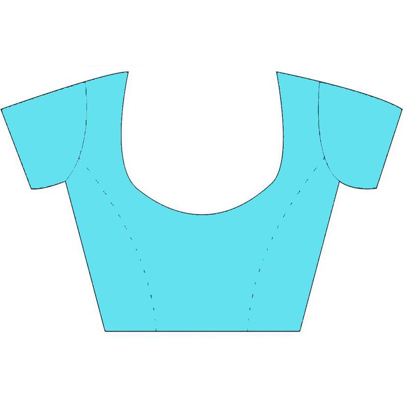 CLASSICATE from the house of The Chennai Silks Green Printed Bollywood Pure Cotton Saree With Running Blouse