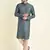 Tabard Blue plain cotton men-kurtas