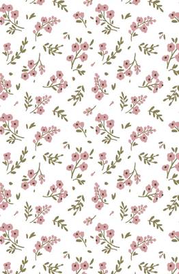 HOUZZCODE DESIGNER curtain Pastel Flower All over - XL Pink set of 2 4