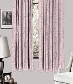 HOUZZCODE DESIGNER curtain Cultural Paisley - W Pink set of 2