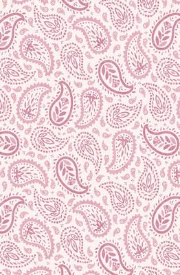 HOUZZCODE DESIGNER curtain Cultural Paisley - D Pink set of 2 4