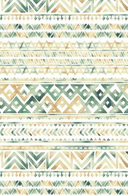 HOUZZCODE DESIGNER curtain Vintage Geomatric Print 1 - XL Multi set of 2 4
