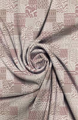 HOUZZCODE DESIGNER curtain Patchwork 1 - W Pink set of 2 2