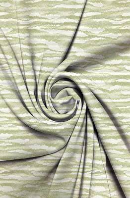HOUZZCODE DESIGNER curtain Green Waves - W Green set of 2 2