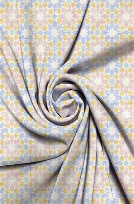 HOUZZCODE DESIGNER curtain Pattern Print 1 - W Multi set of 2 2