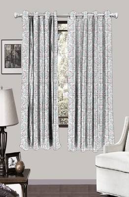 HOUZZCODE DESIGNER curtain DamasK2 Print 2 - W Multi set of 2 1