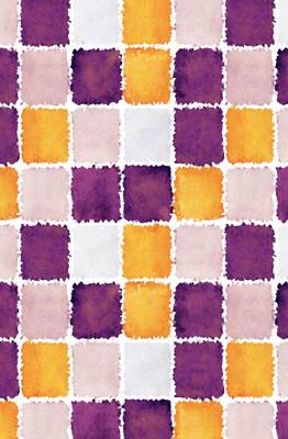 HOUZZCODE DESIGNER curtain Block by Block 2.0 - D multi set of 4 3