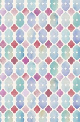 HOUZZCODE DESIGNER curtain Heart Grid - W multi set of 4 3