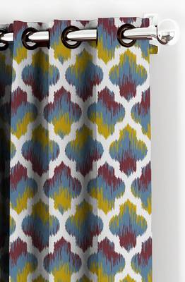 HOUZZCODE DESIGNER curtain Morrocon 2.0 - W multi set of 4 2