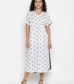 Sew You Soon Women Black & White Kaftan