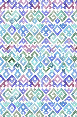 HOUZZCODE DESIGNER curtain Vintage Geomatric Print 2 - D Multi set of 4 3