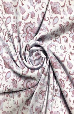 HOUZZCODE DESIGNER curtain Deco Flowers 1 - XL Multi set of 4 1