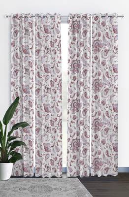 HOUZZCODE DESIGNER curtain Deco Flowers 1 - XL Multi set of 4 4