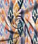 HOUZZCODE DESIGNER curtain Shaded Ikat - XL Multi set of 4