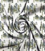 HOUZZCODE DESIGNER curtain Village Tree - W Green set of 4