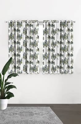 HOUZZCODE DESIGNER curtain Village Tree - W Green set of 4 4