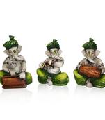 Diwali coroporates gifts Set of 3 Instrumental Ganesha