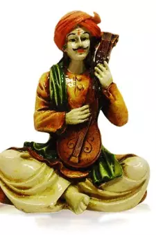 Rajasthani Man Playing Sitar