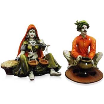 Set of 2 Rajasthani Couple 1