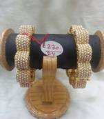 polki Gold bangles-and-bracelets