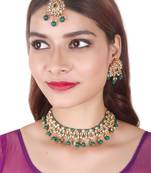 Green punjabi-jewellery