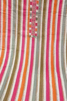 Pink embroidered cotton salwar