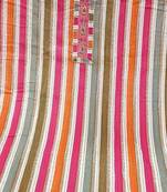 Pink embroidered cotton salwar