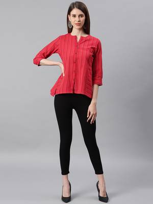 Black plain viscose leggings 2