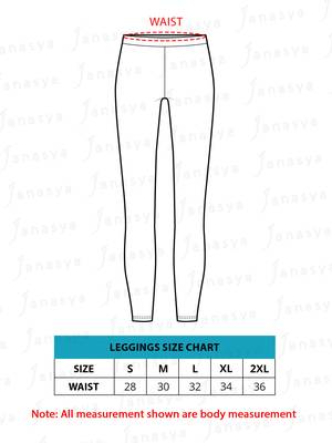 Black plain viscose leggings 5