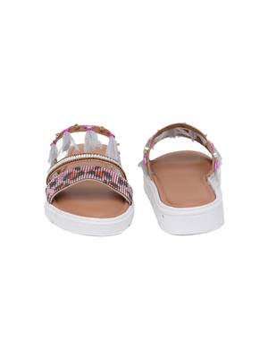 Adora Leopoard Design Pink Flatforms 2