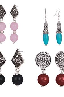 Multicolor earrings