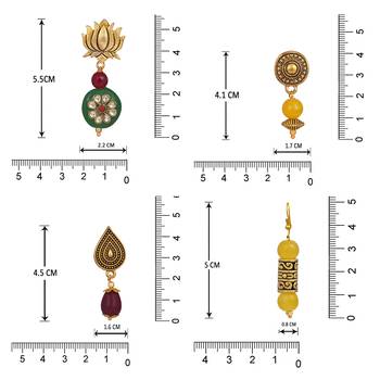 Multicolor earrings 3