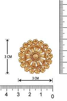 Gold earrings
