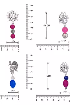 Multicolor earrings