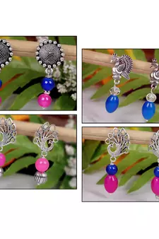 Multicolor earrings
