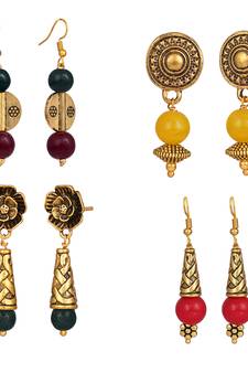 Multicolor earrings