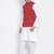 White woven cotton kurta-pajama