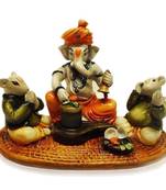 Ganesha Worshipping Lord Shiva