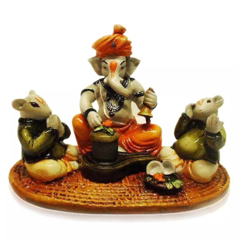 Ganesha Worshipping Lord Shiva
