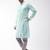 Blue woven blended cotton kurta-pajama