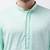 Blue woven blended cotton kurta-pajama