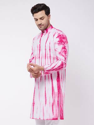 Pink Pure Cotton Kurta 3