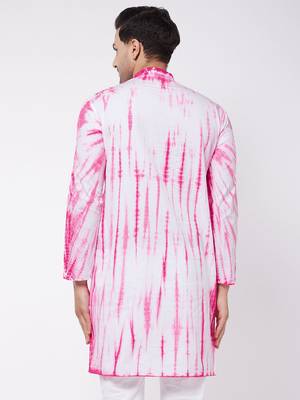 Pink Pure Cotton Kurta 4