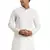 Men'S White Cotton Kurta