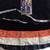 Black embroidered Velvet semi stitched salwar with dupatta