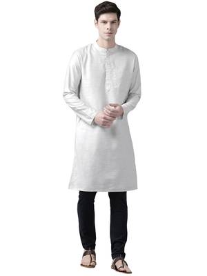 Grey Organic Cotton Kurta 1