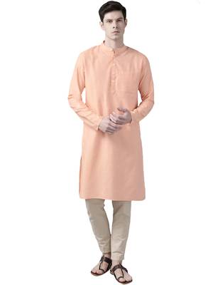 Orange Organic Cotton Kurta 1